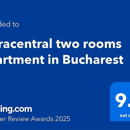 Ultracentral Two Rooms Apartment In 布加勒斯特 外观 照片